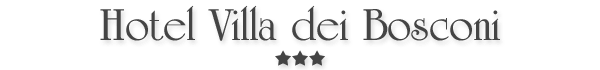 Logo Hotel Villa dei Bosconi